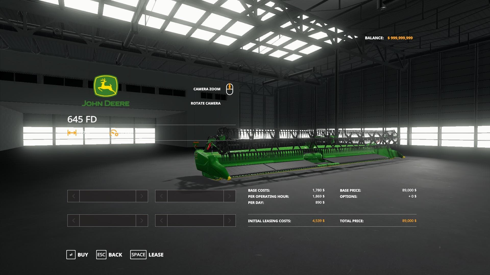 John Deere 645FD