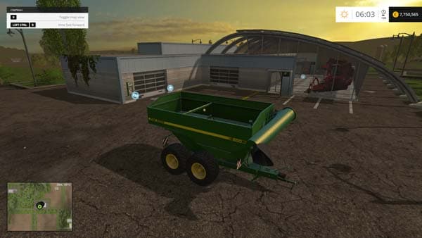 John Deere 650 Grain Cart 3
