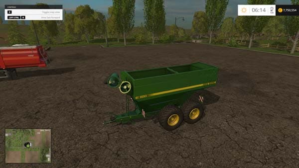 John Deere 650 Grain Cart 2