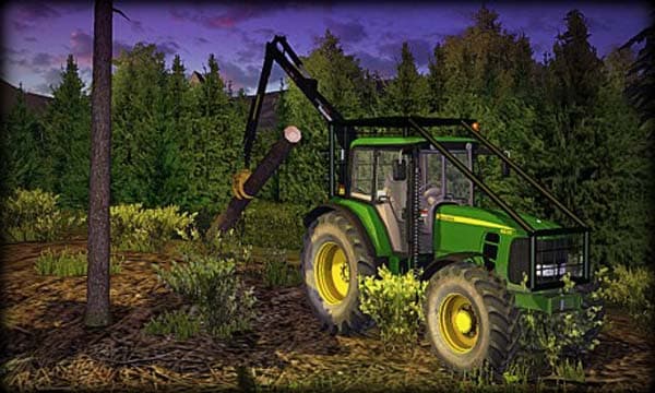 John Deere 6630 Forest Edition