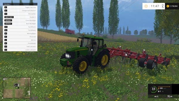 John Deere 6630 Weight FL 2