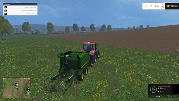 John Deere 678 Bale Wrapper