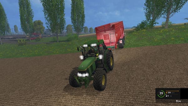 John Deere 6800 FL Dirt