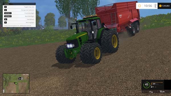 John Deere 6830