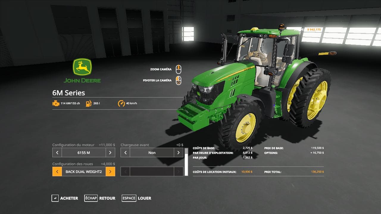 John Deere 6M Series American 2