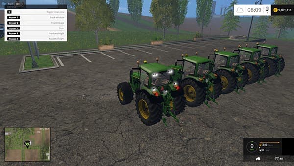 John Deere 7030 Premium Pack 2
