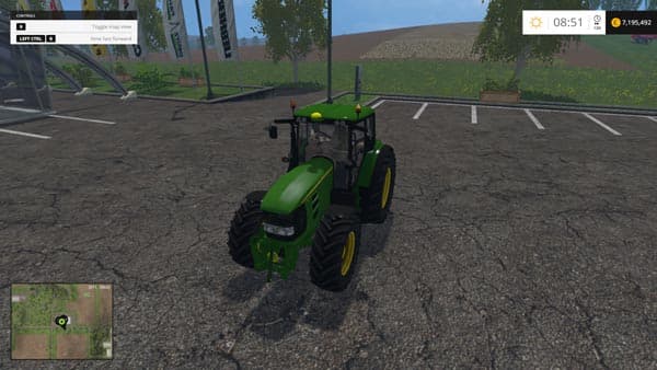 John Deere 7430 Premium Tractor 3