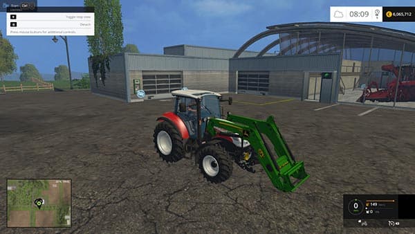 John Deere 753 Frontloader 2