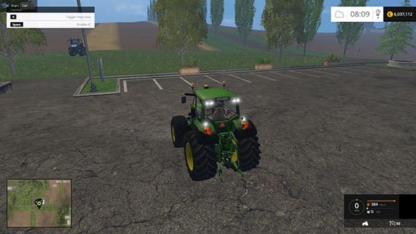 John Deere 7530 mit FL 2