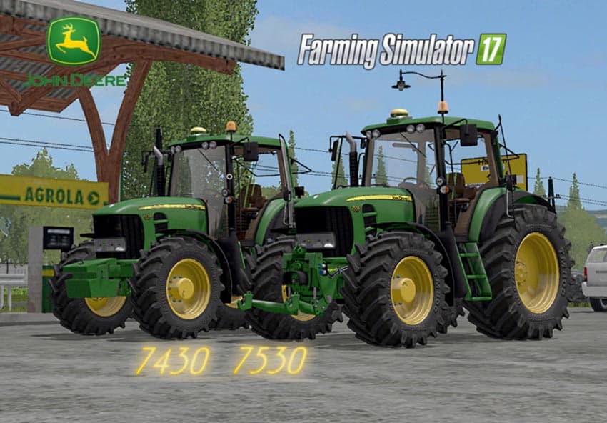 John Deere 7530 7430 [MP] 2
