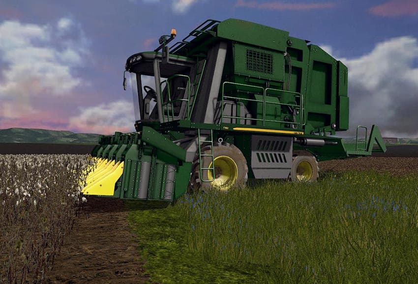 John Deere 7760 + header