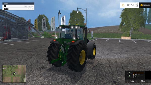 John Deere 7820R 2