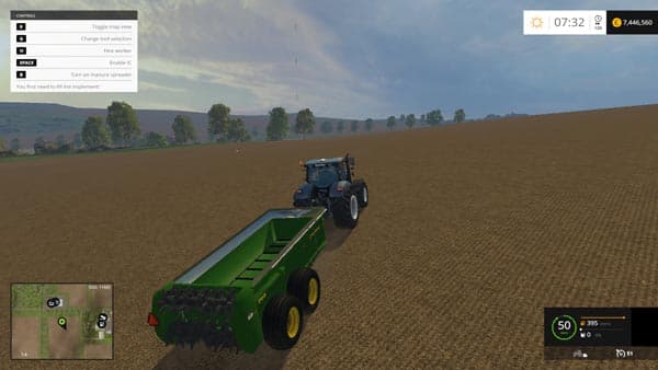 John Deere 785 Manure Spreader 2