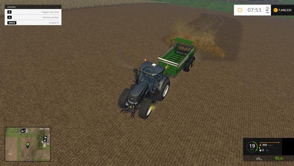 John Deere 785 Manure Spreader