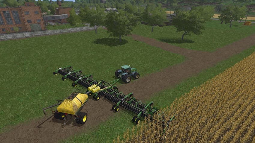 John Deere 7930 TwinWheels & 1910 Seeder