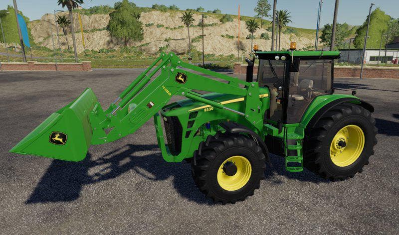 John Deere 8130-8530 + loader 5