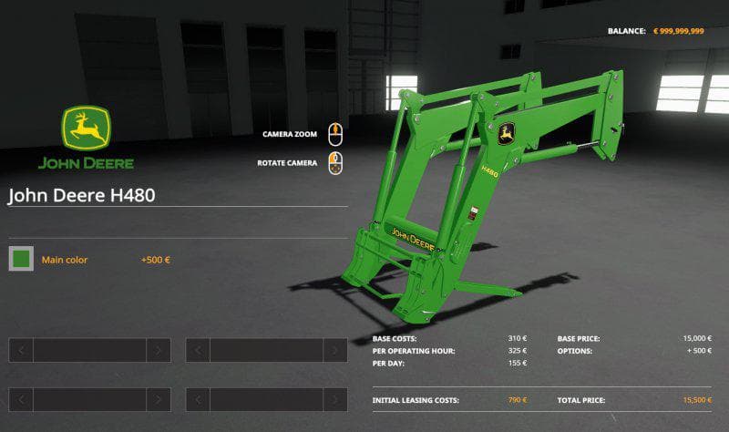 John Deere 8130-8530 + loader 4
