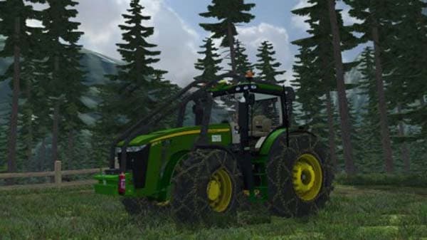 John Deere 8310R Forest Edition