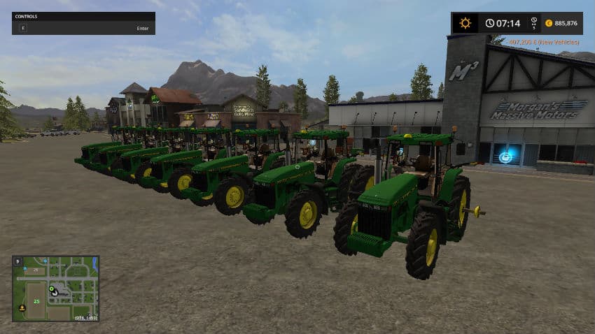 John Deere 8400 US 3
