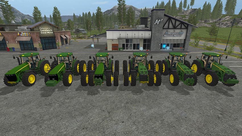 John Deere 8520 8530 USA pack 3