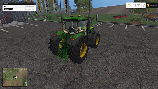 John Deere 8530 with FH [MP] 2
