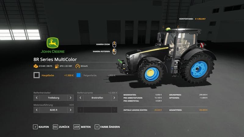 John Deere 8R - MultiColor 2