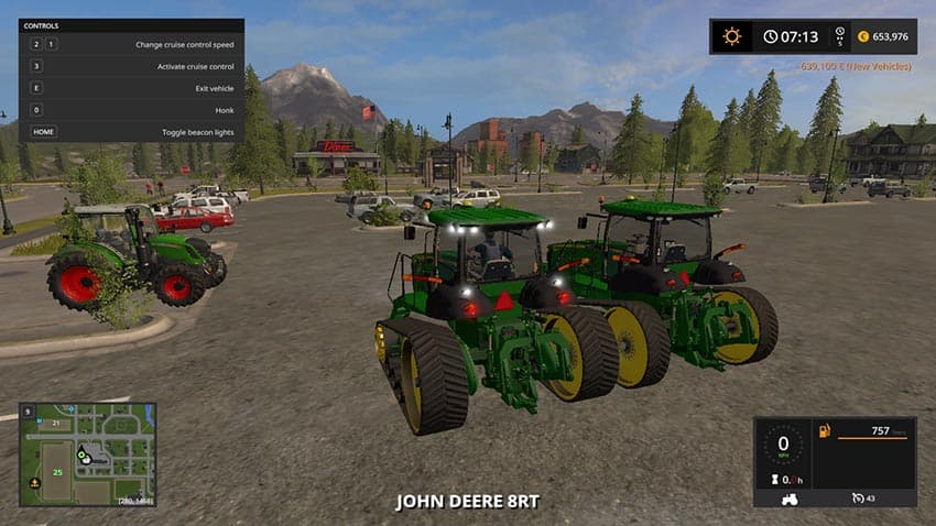 John Deere 8RT pack