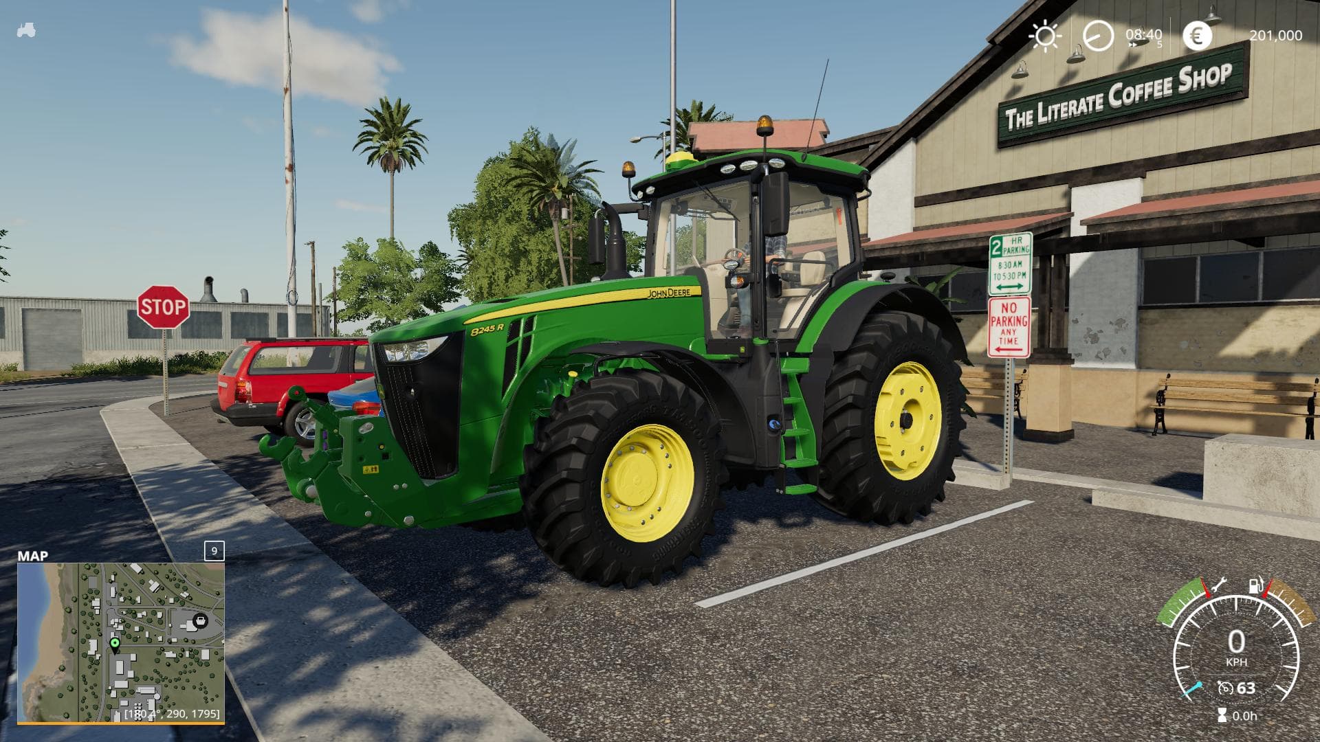 John Deere 8r chip Engine 3