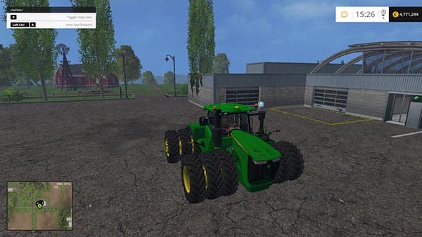 John Deere 9620R Triples 3