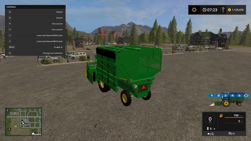 John Deere 9965 Cotton picker 2