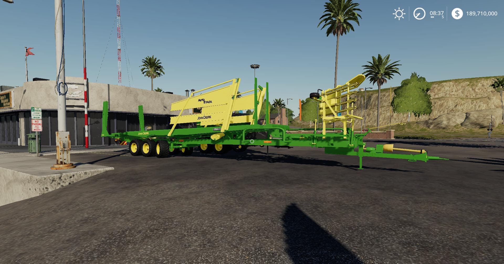 John Deere Bale Grab