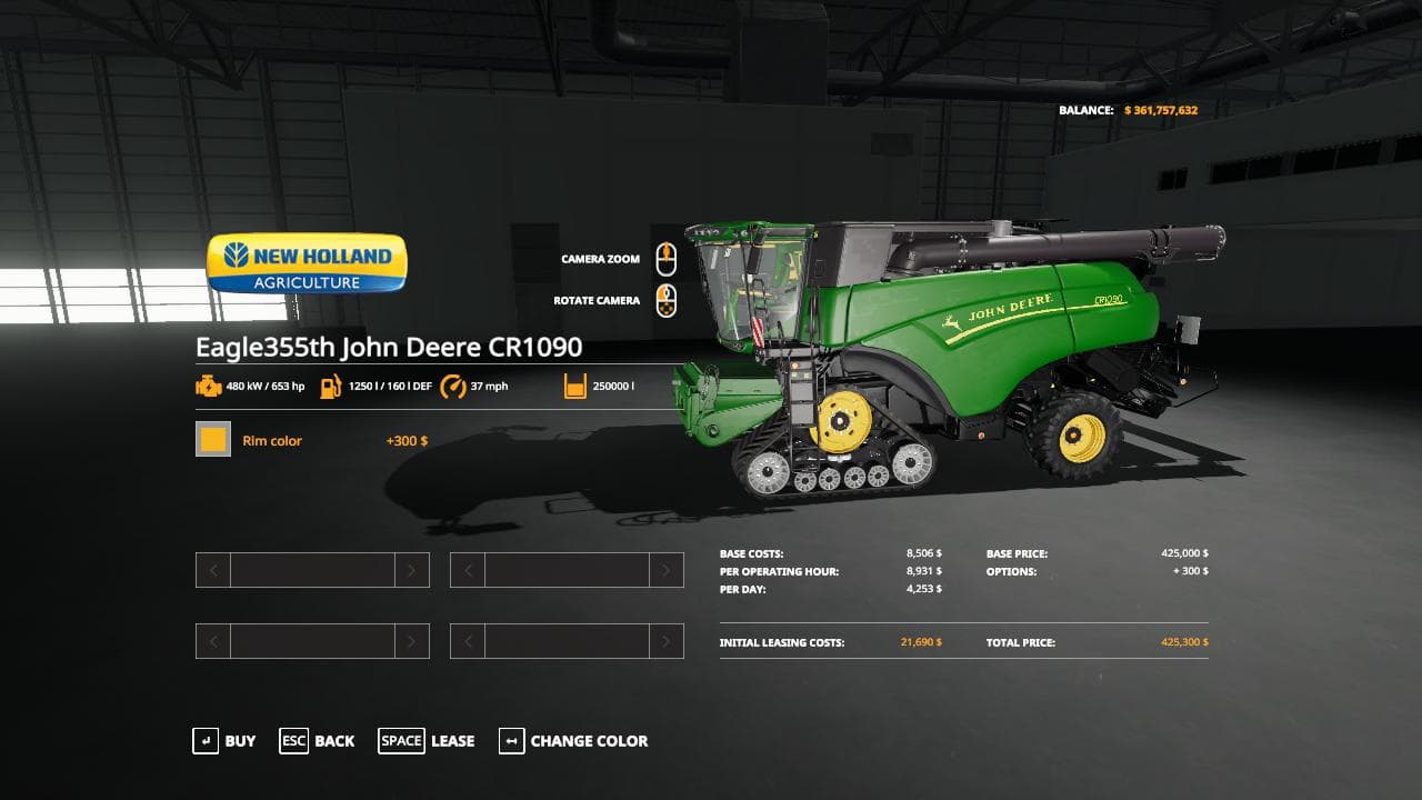 John Deere CR1090 2