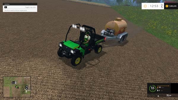 John Deere Gator 825i