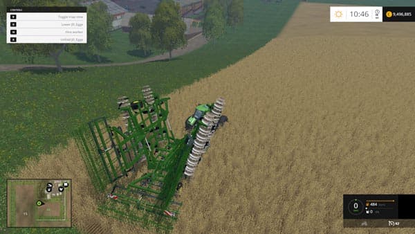 John Deere Grubber 10m 2