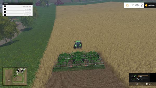 John Deere Grubber 10m