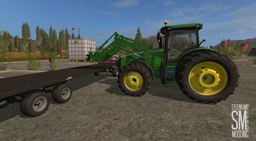 John Deere H480 &amp; bucket [MP]