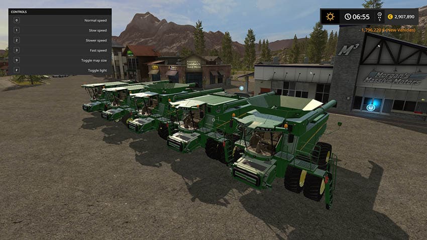 John Deere S US 3
