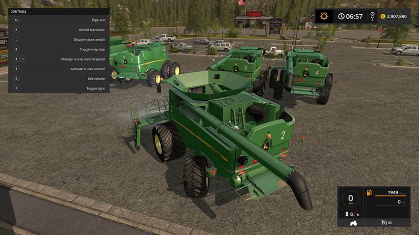 John Deere S US 2