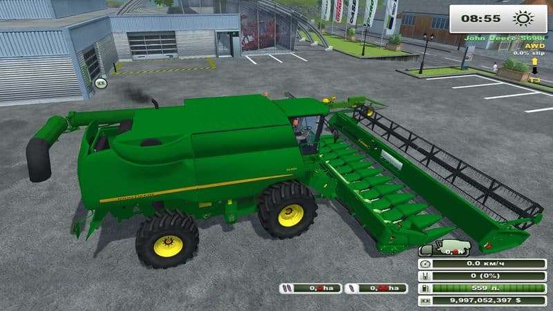 John Deere S690i MR