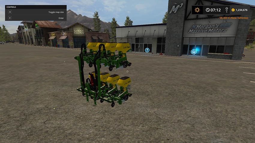 John Deere Seeder 3