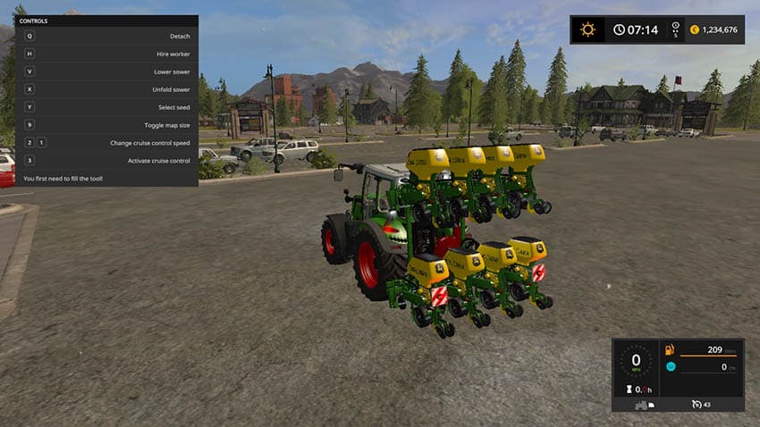 John Deere Seeder 2