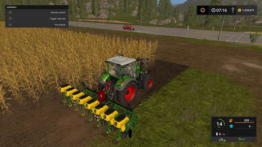 John Deere Seeder