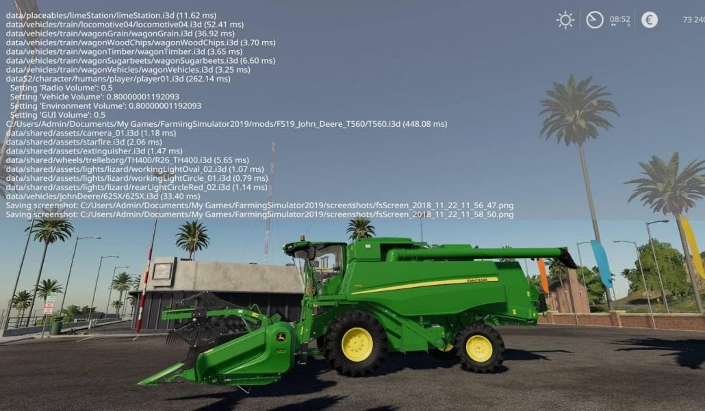 John Deere T560 auto contour 2