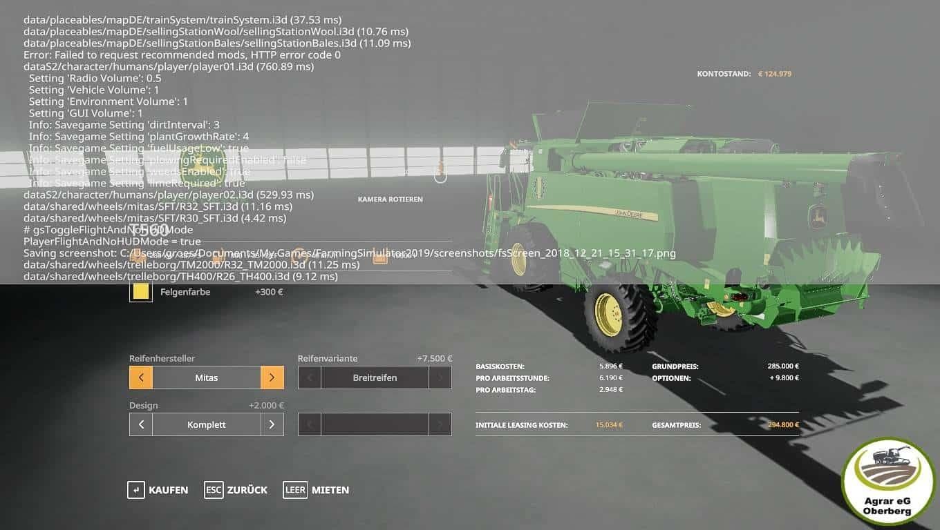 John Deere T560