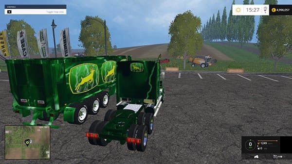John Deere Truck and Trailer 2