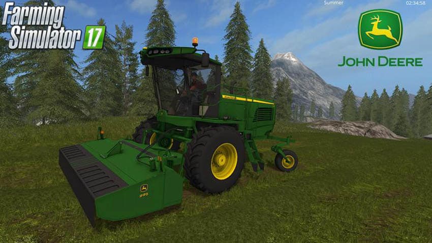 John Deere W260 Schwadmaher 3