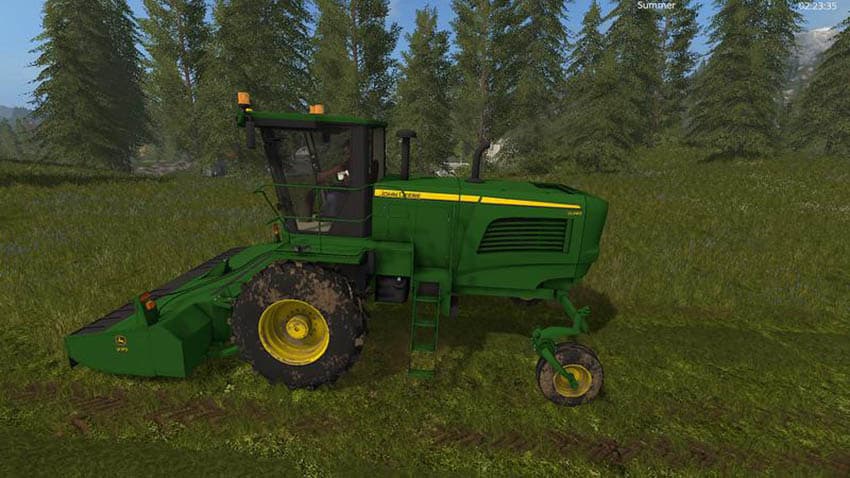 John Deere W260 Schwadmaher 2