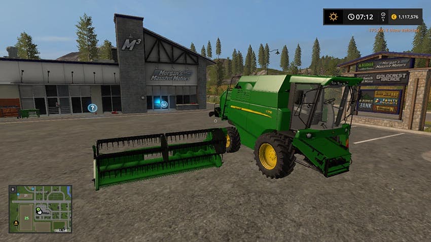 John Deere W330 + John Deere 319R 2