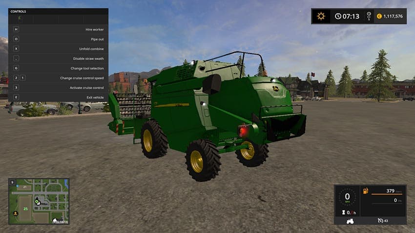 John Deere W330 + John Deere 319R