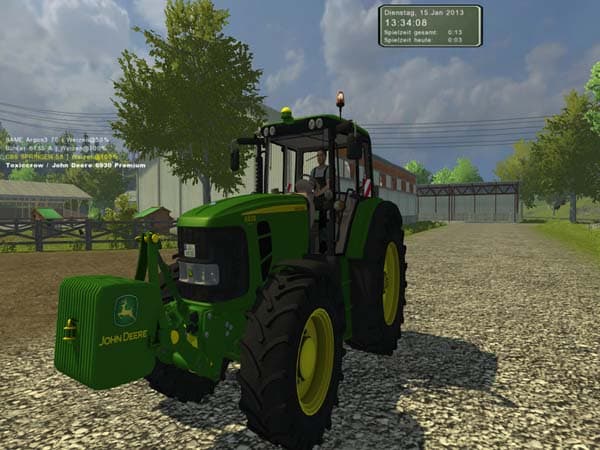 John Deere Weight 1.25 t [MP]